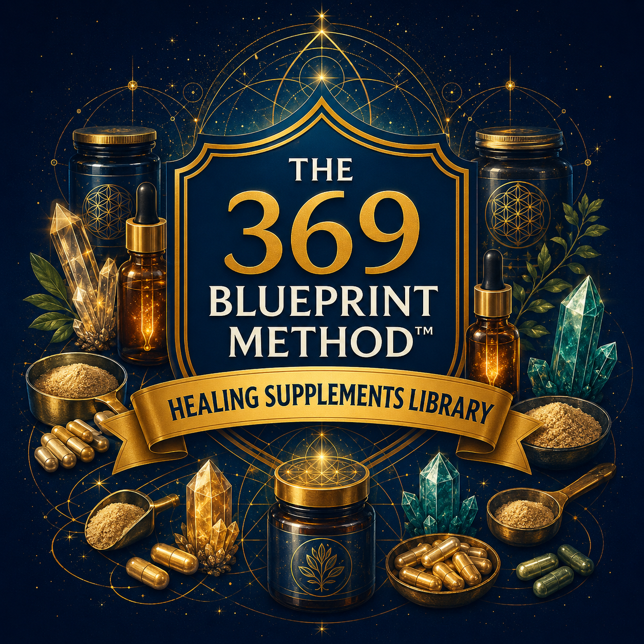 The 369 Healing Supplements Library